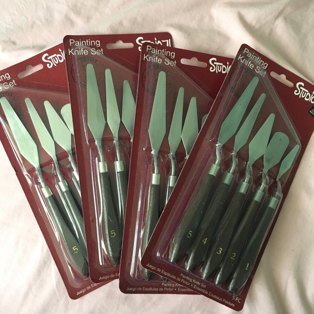 STAINLESS STEEL PALETTE KNIFES